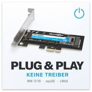 Plug and Play, bootfähig, ohne Treiber