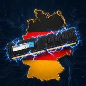 Deutschlandkarte mit BRAINZAP Speichermodul