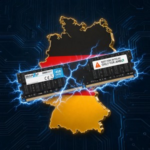 Deutschlandkarte mit BRAINZAP Speichermodul