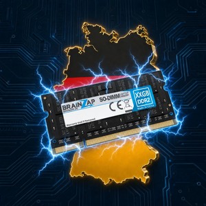 Deutschlandkarte mit BRAINZAP Speichermodul