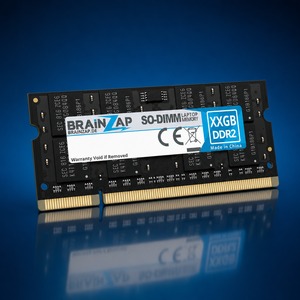BRAINZAP 4GB DDR2 SO-DIMM Speichermodul Produktansicht