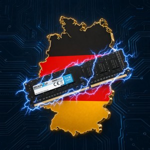 Deutschlandkarte mit BRAINZAP Speichermodul