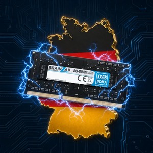 Deutschlandkarte mit BRAINZAP Speichermodul