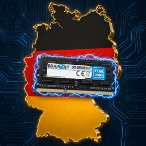 Deutschlandkarte mit BRAINZAP Speichermodul
