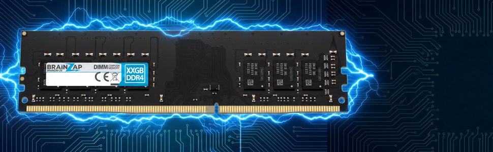 DDR4 DIMM Modul mit elektrischem Schutzfeld