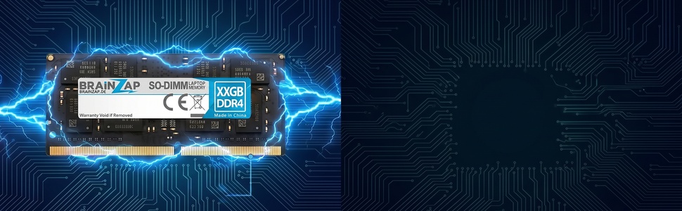 DDR4 SO-DIMM Modul mit elektrischem Schutzfeld