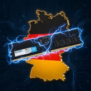 Deutschlandkarte mit BRAINZAP Speichermodul
