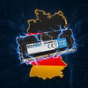 Deutschlandkarte mit BRAINZAP Speichermodul