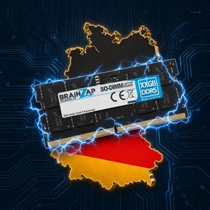 Deutschlandkarte mit BRAINZAP Speichermodul